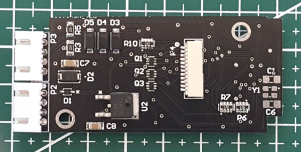3 Kanal Analog Girişli Modbus Sensörümüzün üst kısmı ve mikroişlemciyi gösteren resim
