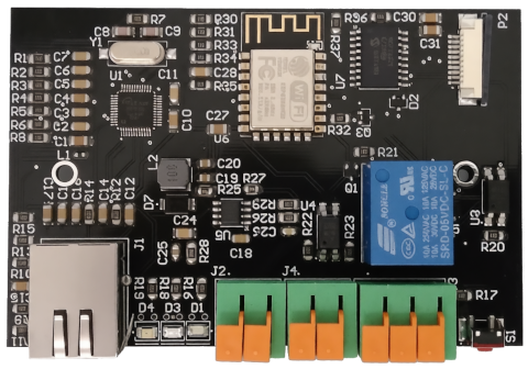 NetRelay multifunction IoT board with addon sensors